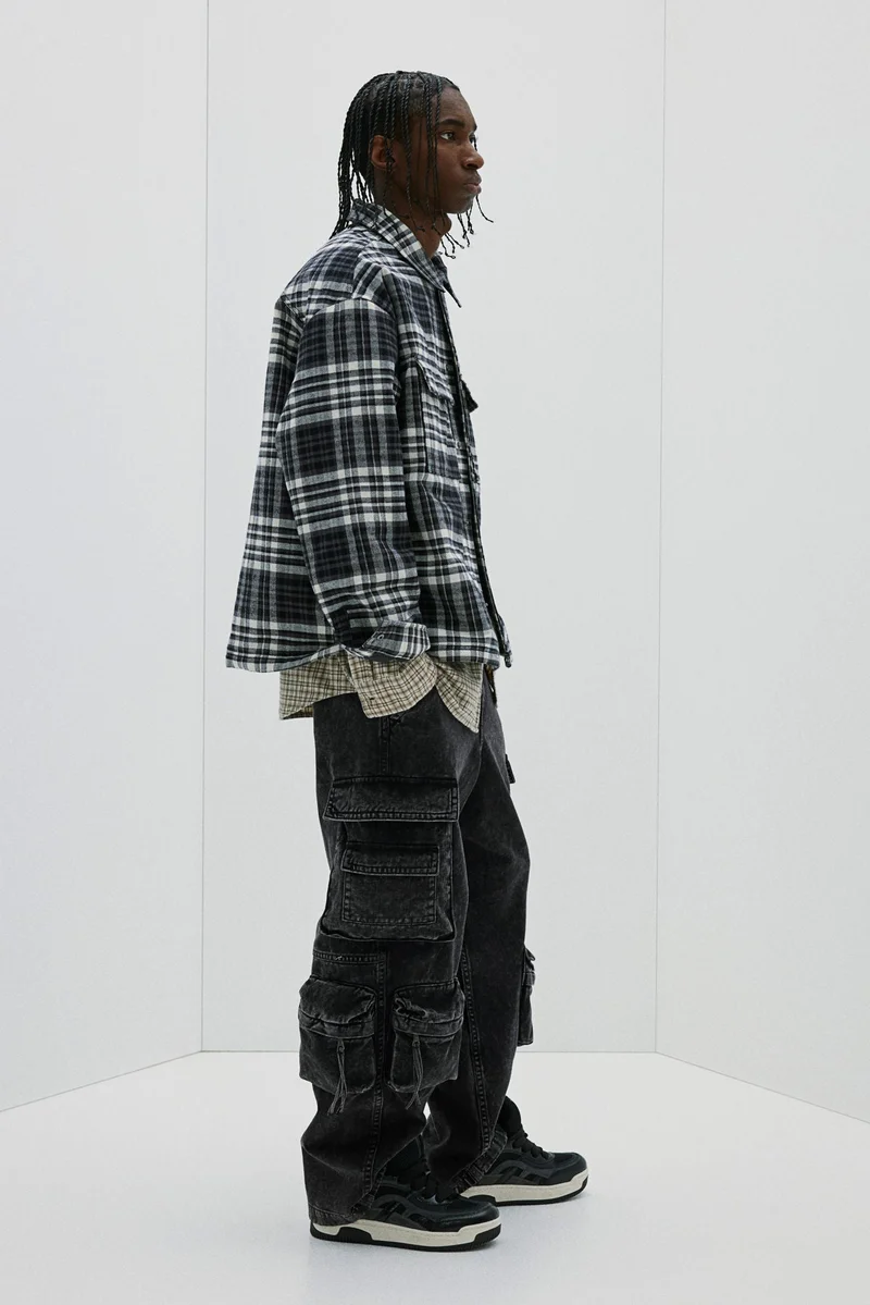 H&M Loose Cargo Jeans