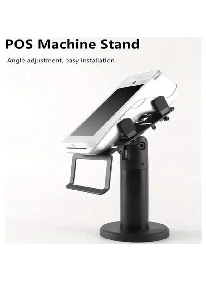 Universal Adjustable Desktop POS Machine Stand Card Reader Holder Black - Image 2