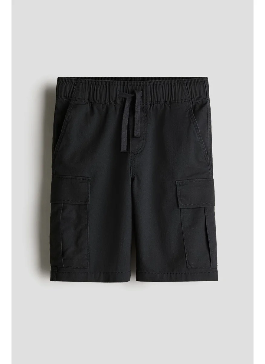 H&M Cargo Twill Shorts