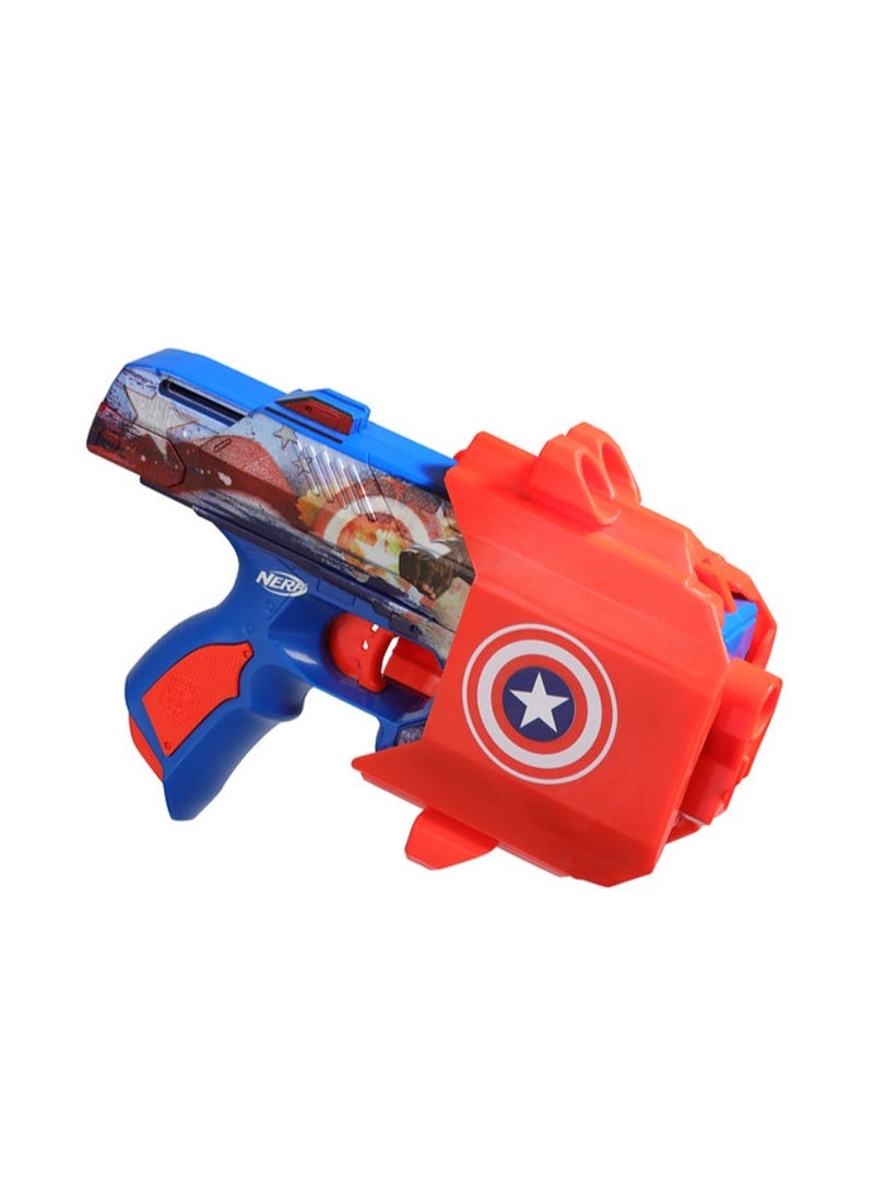 HASBRO - NERF Hasbro Nerf Captain America Blaster Toy for Kids - Image 4