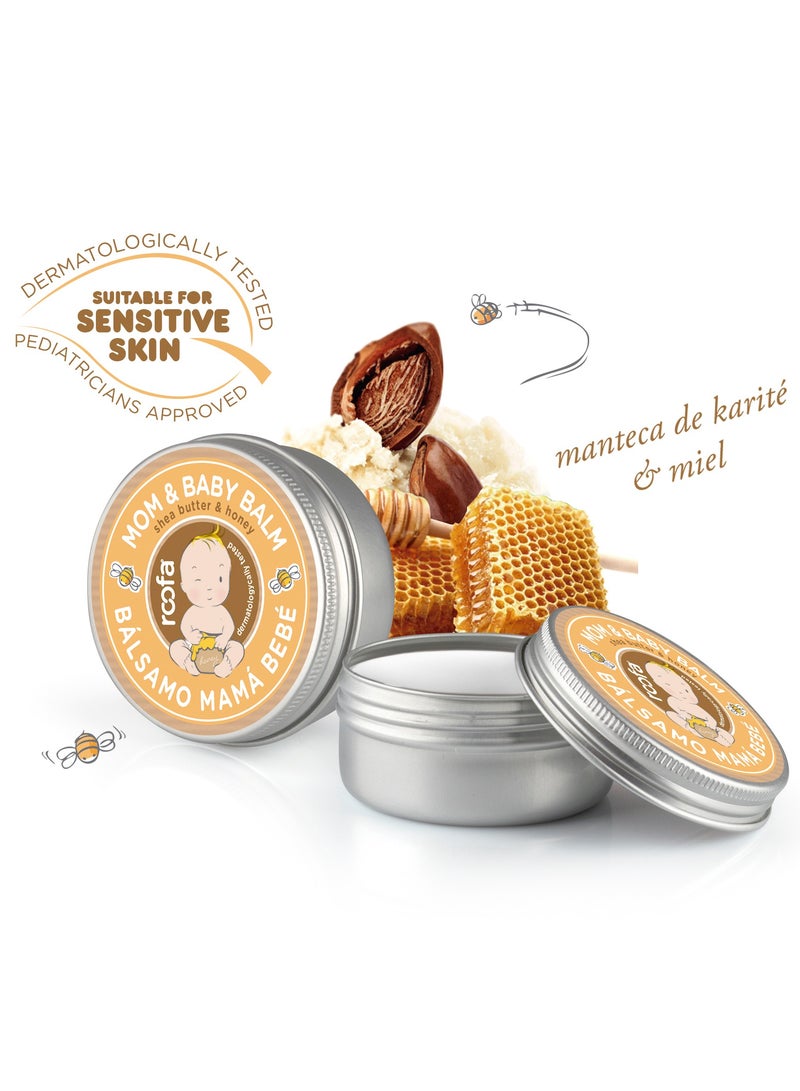 Roofa Spain Mom & Baby Balm with Honey & Shea Butter 50g  - Image 1