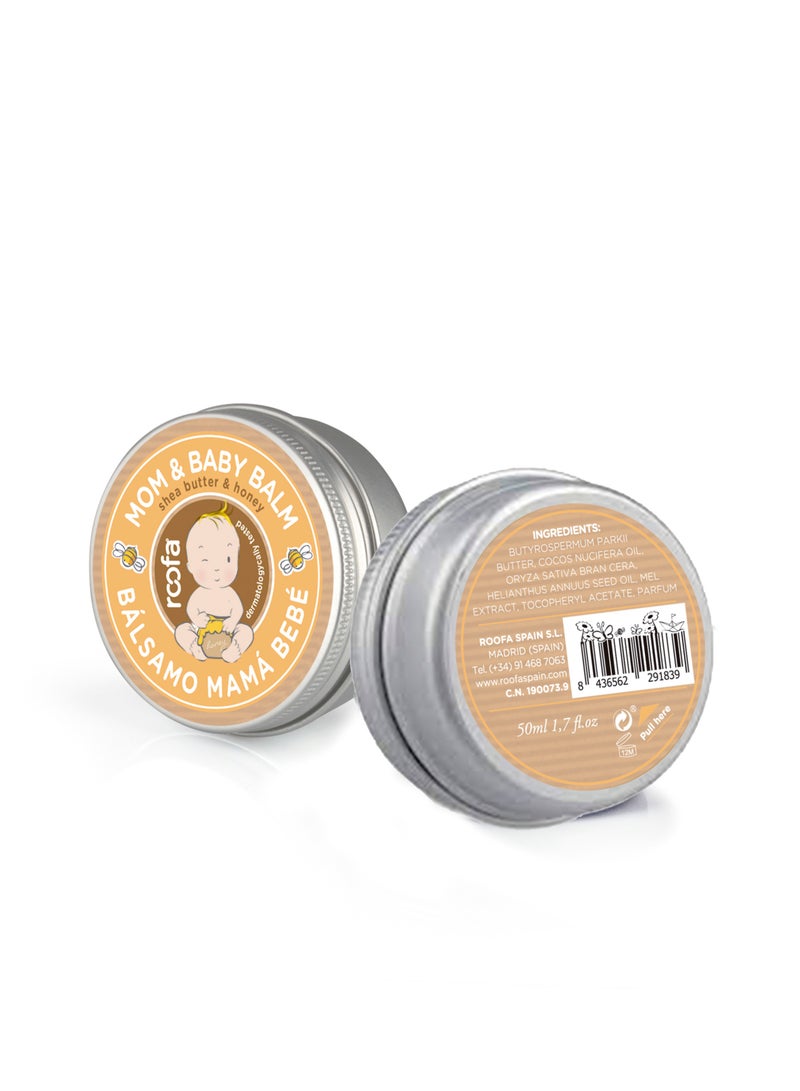Roofa Spain Mom & Baby Balm with Honey & Shea Butter 50g  - Image 2