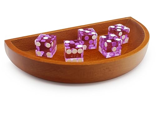 CGS Casino Style Craps Dice Sets - 19mm Professional Grade AAA Serialized Security with Razor Edges - Purple - from CGS - Image 4