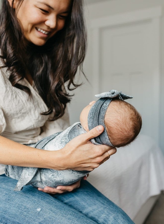 Copper Pearl Large Premium Knit Baby Swaddle Receiving Blanket Thrasher - Image 4