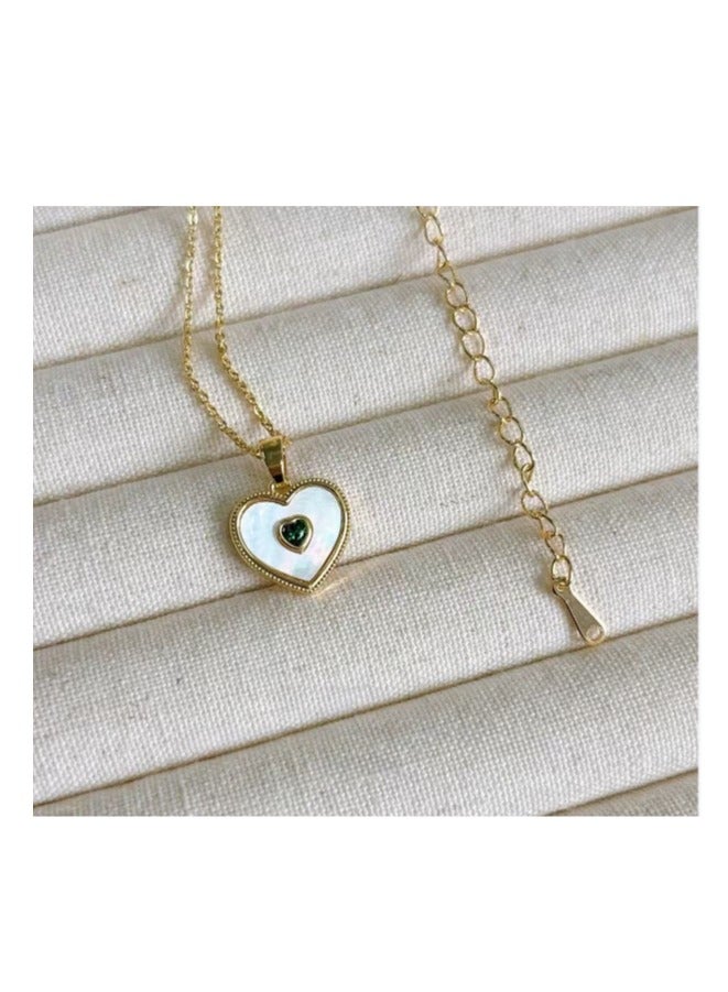 sheBloom SHEBLOOM 3-piece necklace set,a planet pendant necklace, a Plant pendant necklace and a heart-drop style necklace （Gift box giveaway） - Image 2
