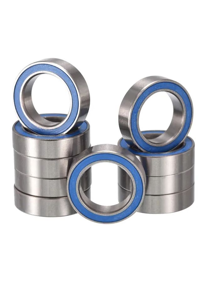 10pcs 6700 2RS Double Sealed Ball Bearings 10x15x4mm Steel Rubber Seal Smooth Operation - Image 1