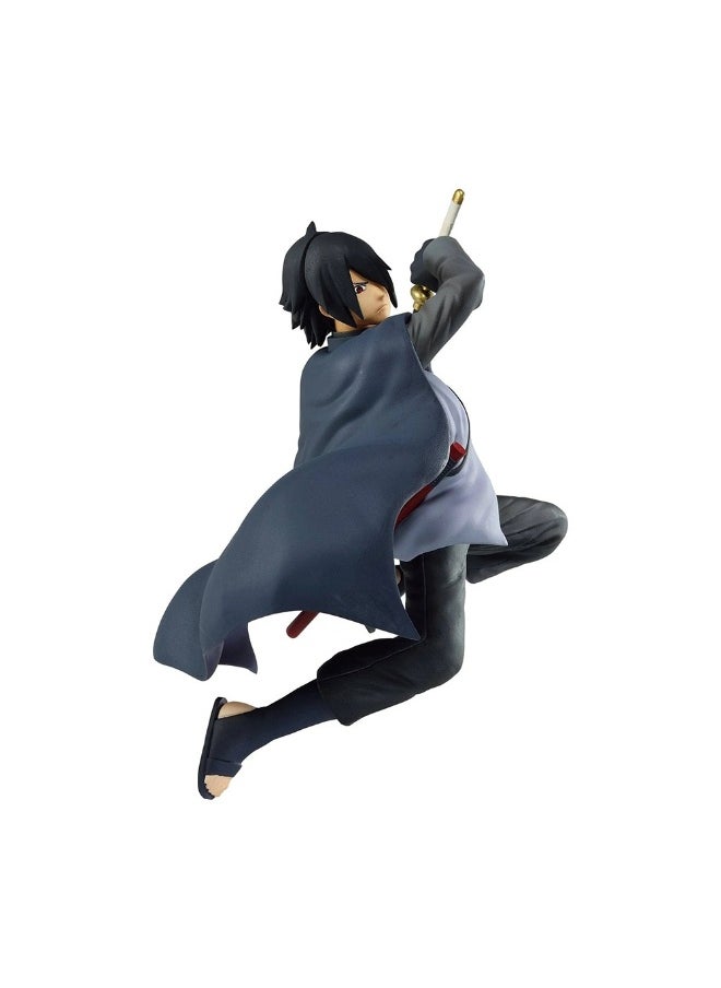 Banpresto Boruto: Naruto Next Generations Vibration Stars Uchiha Sasuke Figure (14 Cm)  - Image 1