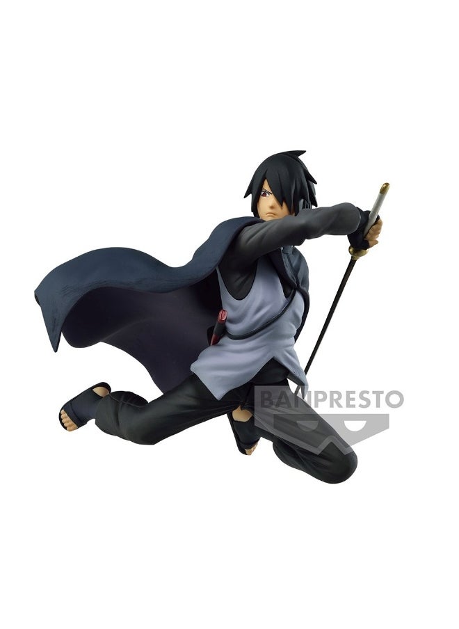 Banpresto Boruto: Naruto Next Generations Vibration Stars Uchiha Sasuke Figure (14 Cm)  - Image 2
