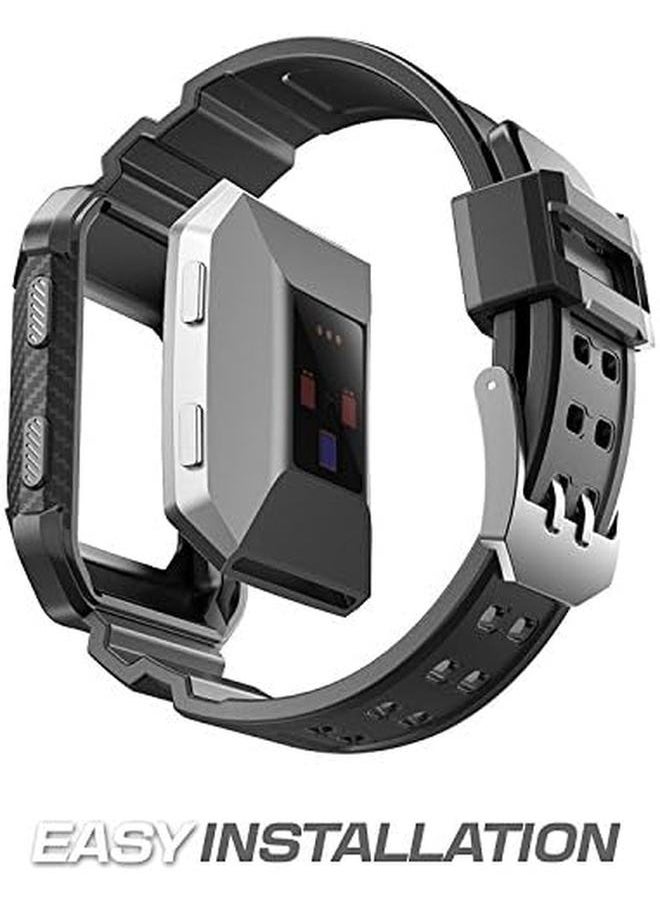 SupCase - Unicorn Beetle Pro Rugged Buckle Case For Fitbit Ionic Strap Replacement Bands For Fitbit Ionic Smartwatch - Image 1