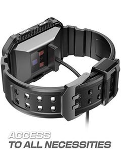 Unicorn Beetle Pro Rugged Buckle Case For Fitbit Ionic Strap Replacement Bands For Fitbit Ionic Smartwatch