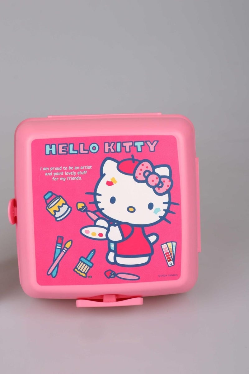 Disney New Season New Season Licensed Hello Kitty 500 ml Tritan Water Bottle and 2-Layer Lunch Box Set - Image 5