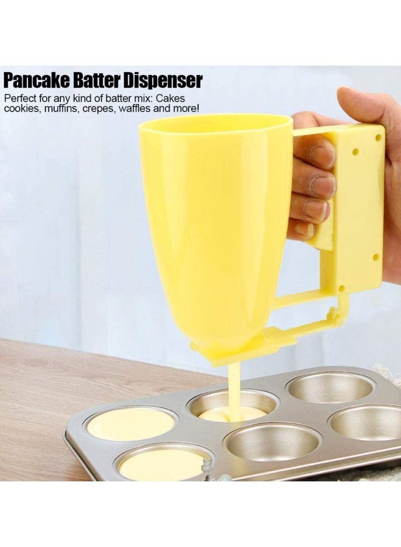 Cake Handle Making Assistant Cup Pastry Beater Dispenser Patty Mold Maker Loqumat Al Kadey Kitchen Appliance Tool - Image 3