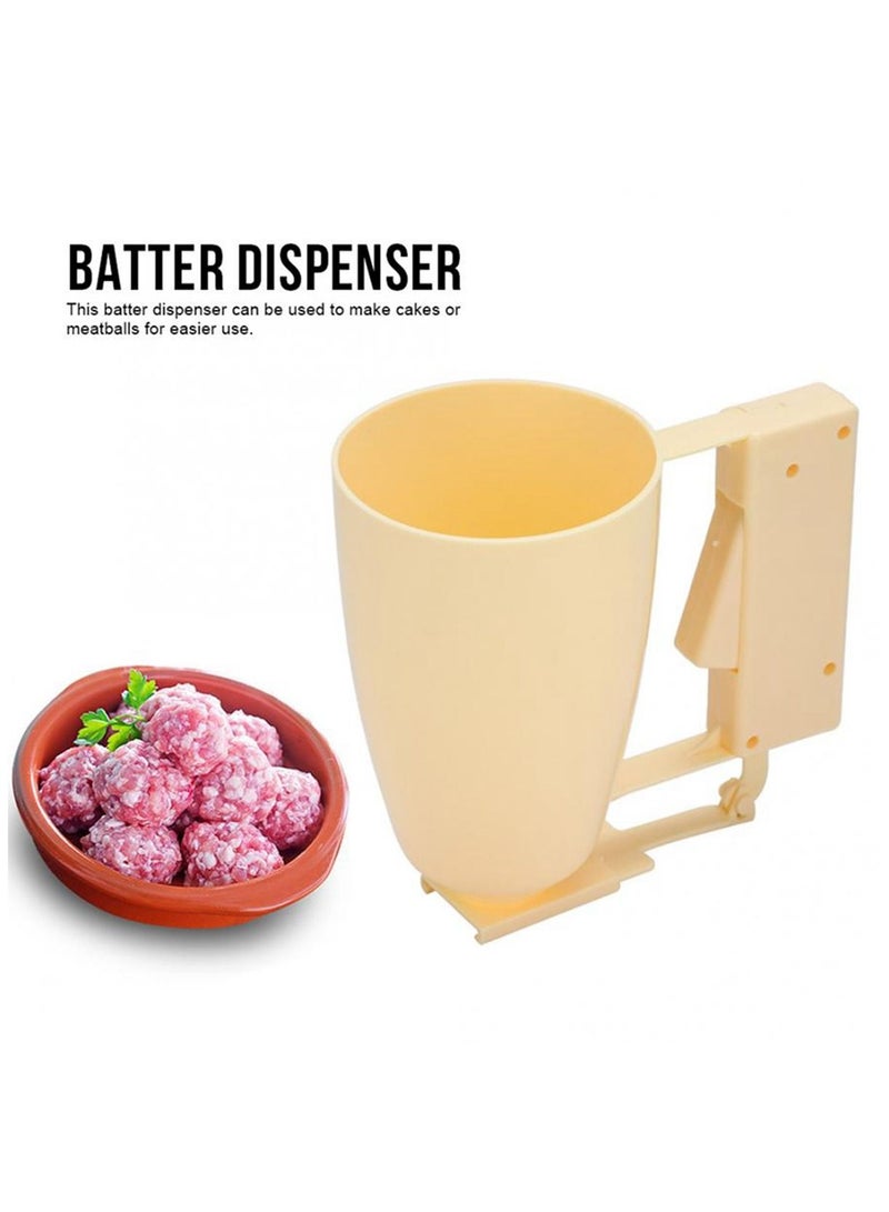 Cake Handle Making Assistant Cup Pastry Beater Dispenser Patty Mold Maker Loqumat Al Kadey Kitchen Appliance Tool - Image 1