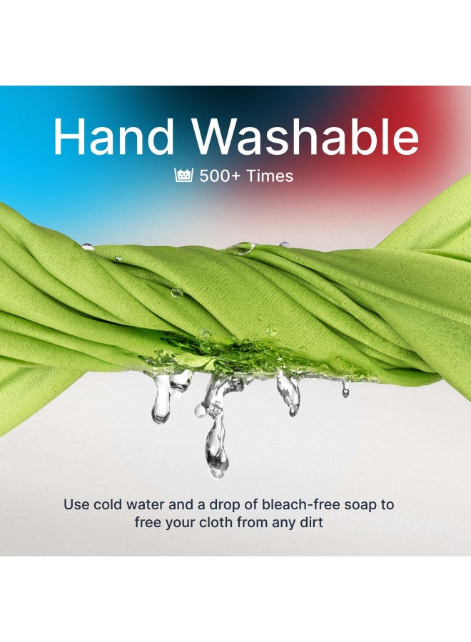 Koala Lifestyle Koala Lens Cleaning Cloth | Japanese Microfiber | Glasses Cleaning Cloths | Eyeglass Lens Cleaner | Eyeglasses, Camera Lens, VR/AR Headset, and Screen Cleaning | Blue & Purple (Pack of 6)  - Image 3