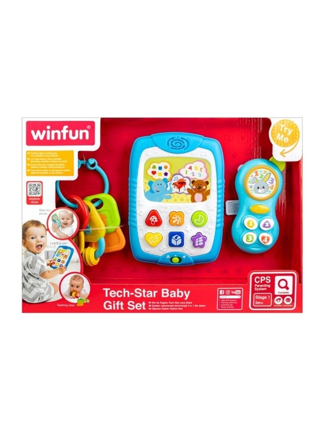 WinFun Tech-Star Baby Gift Set (3 Pieces) - Image 1