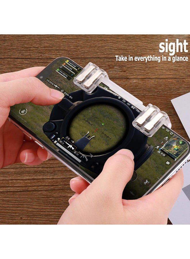 K9 Mobile Phone Game Grip Fire on Controller Joystick Gamepad for PUBG - Image 4