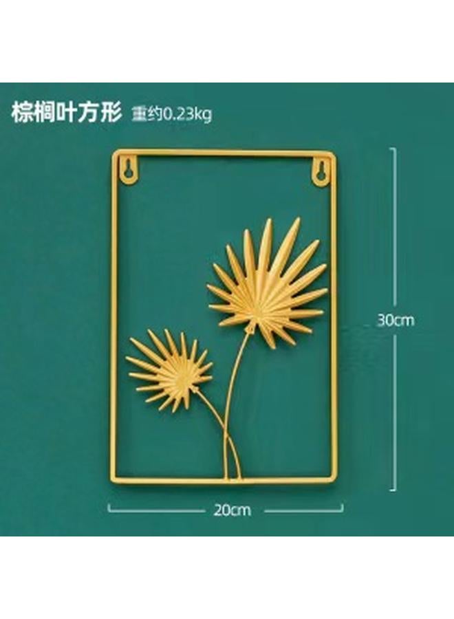 Bluejw Modern Minimalist Living Room Metal Box Iron Art Home Hanging Decoration Living Room Wall Light Luxury Pendant Wedding Layout - Image 1