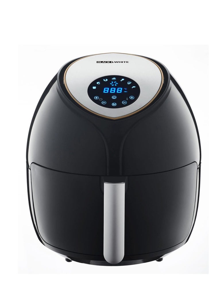 Black & White - Black and White Fryer, 12.5 liters, 2000 watts, digital, black, AF120RD - Image 1