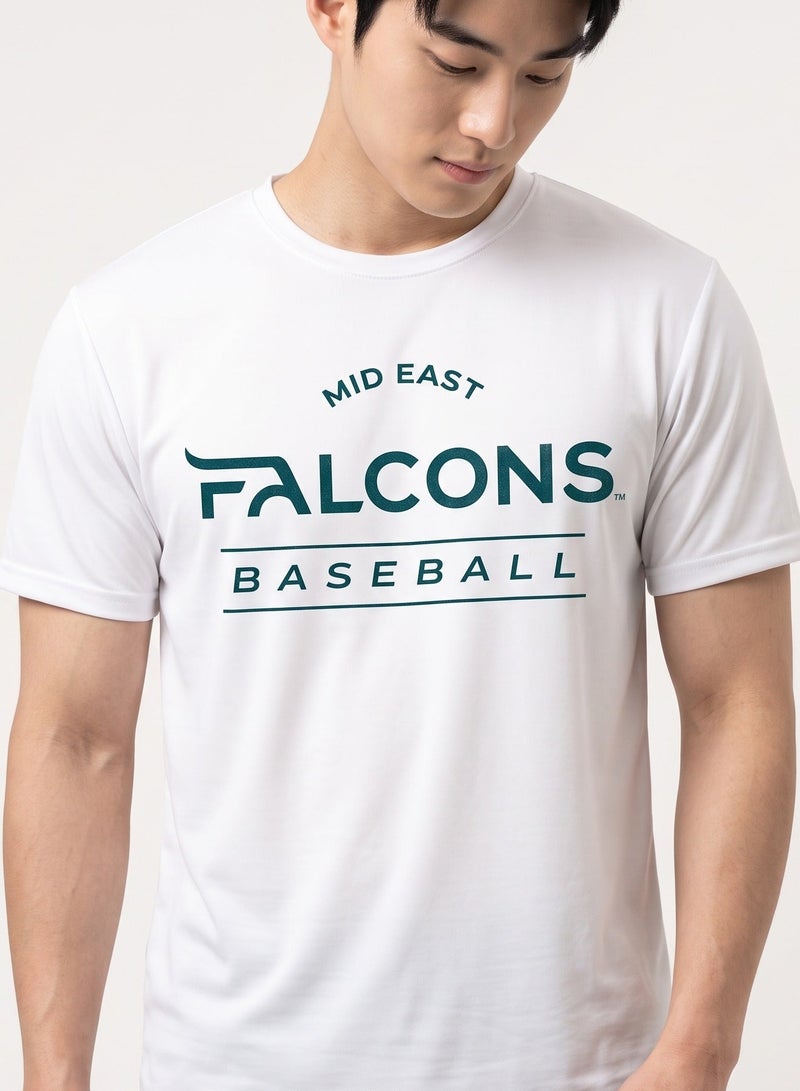 Baseball United Mid East Falcons Men's Locker Room T-Shirt - Image 2