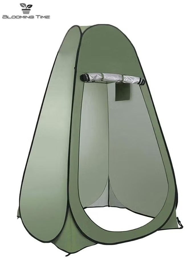 BLOOMING TIME Portable Outdoor Pop-Up Changing Room Tent, Strong Privacy, Shade, Camping, Convenient And Portable,Green  - Image 1