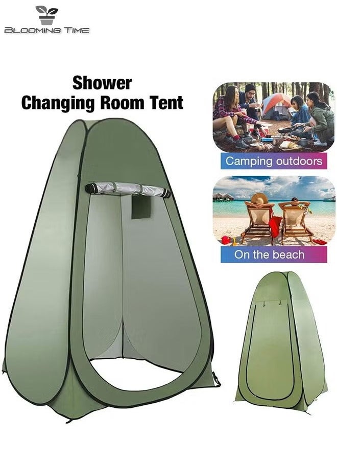 BLOOMING TIME Portable Outdoor Pop-Up Changing Room Tent, Strong Privacy, Shade, Camping, Convenient And Portable,Green  - Image 4