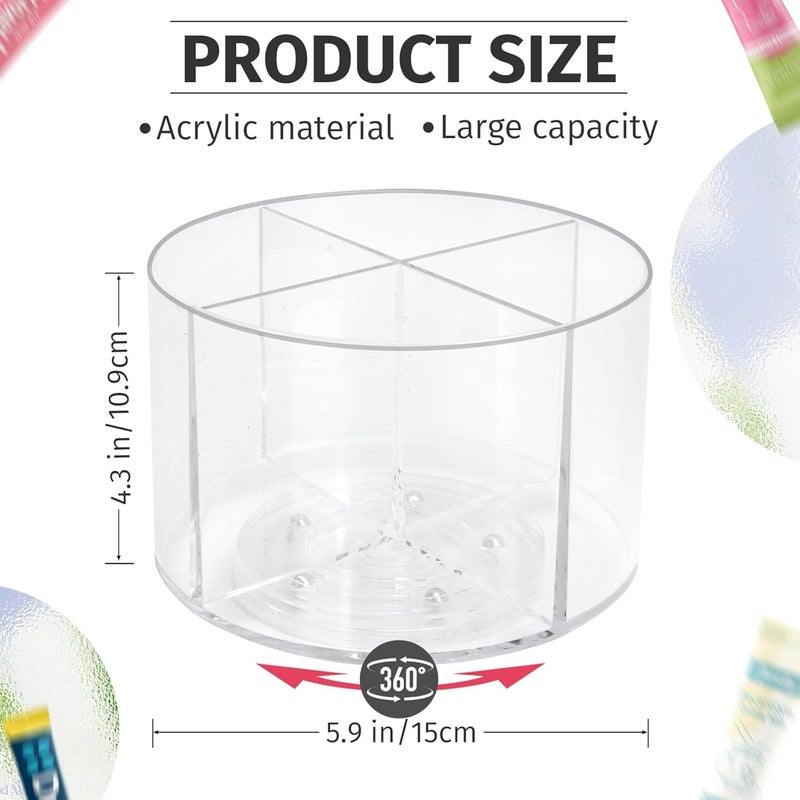 HALAGAS Drink Packet Organizer for Powdered Drink Mix,Powder Packet,Water Packet,Water Flavor Packet,Lazy Susan Organizer for Drink Mix Rotating Holder for Drink Mix Necessities - Image 2