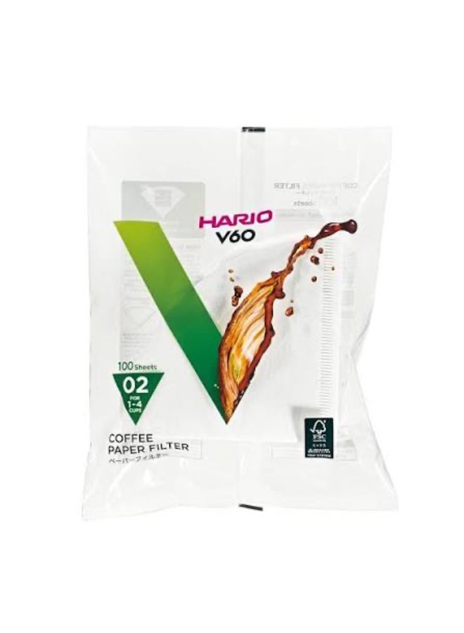 V60 Paper Coffee Filters Size 02