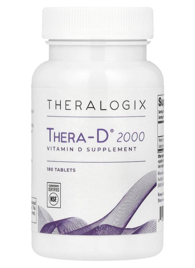 Theralogix TheraD 2000  180 Tablets 