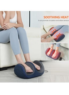Necomi Kneading Foot Massager Machine, Electric Adjustable Calf Massager with Heat, Multifunction for Plantar Fasciitis, Pain Relief, Increases Blood Flow Circulation  - Image 5