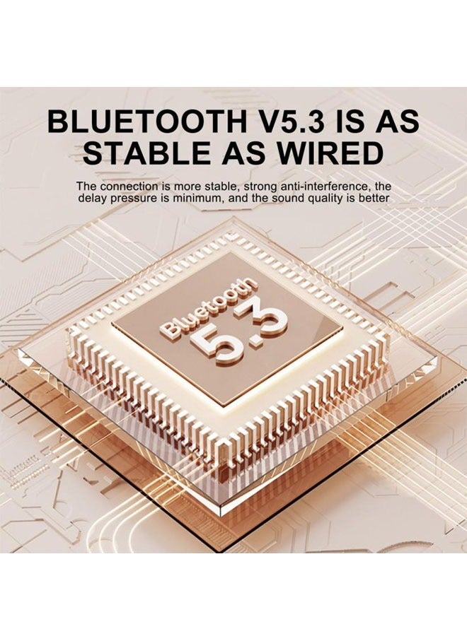 general Upgraded Dream Bluetooth headphones, streaming color RGB, 30 hours playtime wireless headphones, deep bass sound-isolating stereo headphones - Image 3