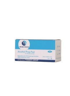 Micro Touch 70% Isopropyl Prep Pad 100s  200s  - Image 1