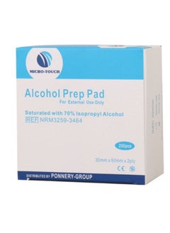 Micro Touch 70% Isopropyl Prep Pad 100s  200s  - Image 3