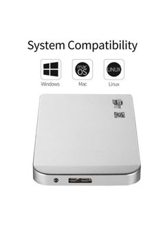 Generic External High-speed Mobile Hard Disk Expansion Upgrade 16T 8T 4T 2T 1T500G Supply Stability On The Same Day-Capacity:2TB-Interface:Blue  - Image 3