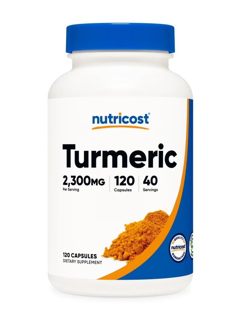 Nutricost, Turmeric, 120 Capsules - Image 1