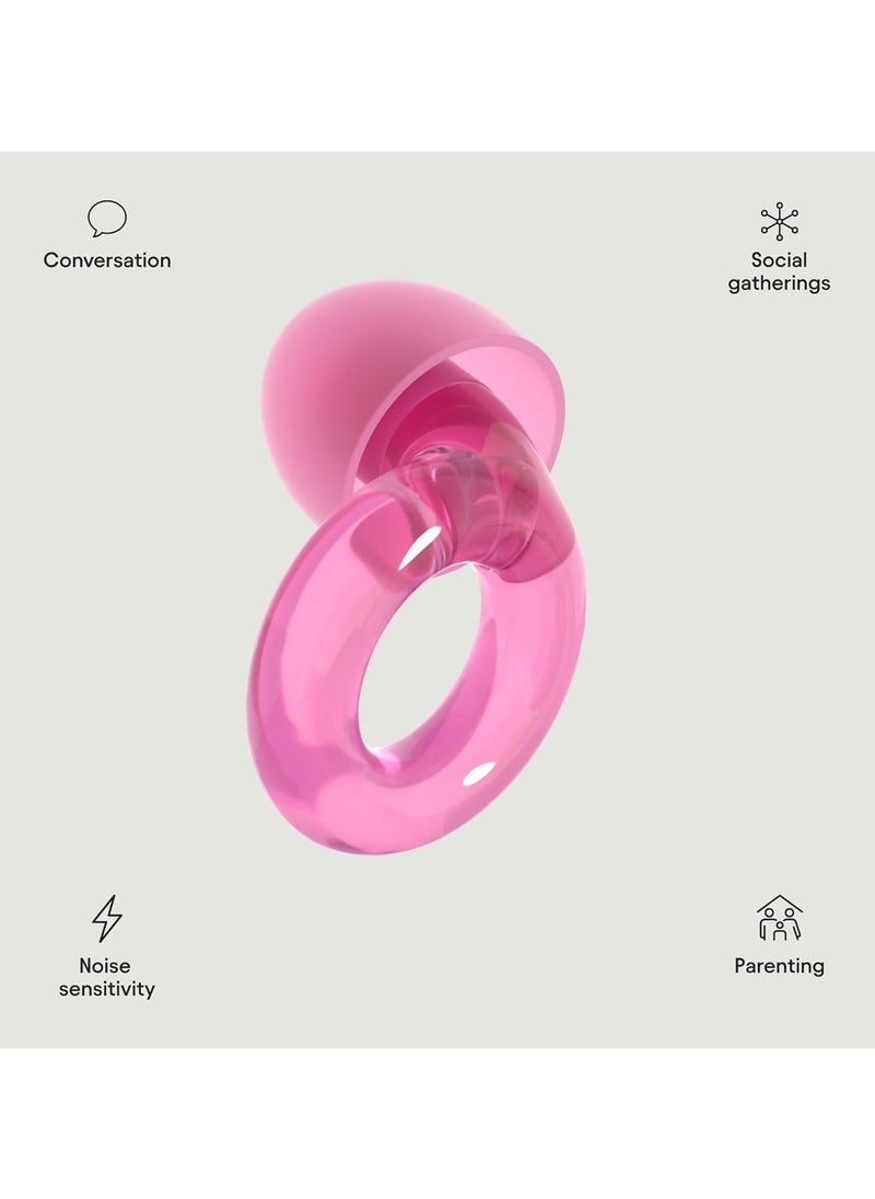 Loop - Loop Engage Equinox Earplugs – Reusable Noise-Reducing Earplugs | Colourful Hearing Protection | For Socializing, Parenting & Noise Sensitivity | Customizable Fit | 16 dB (SNR) Noise Reduction - Image 1