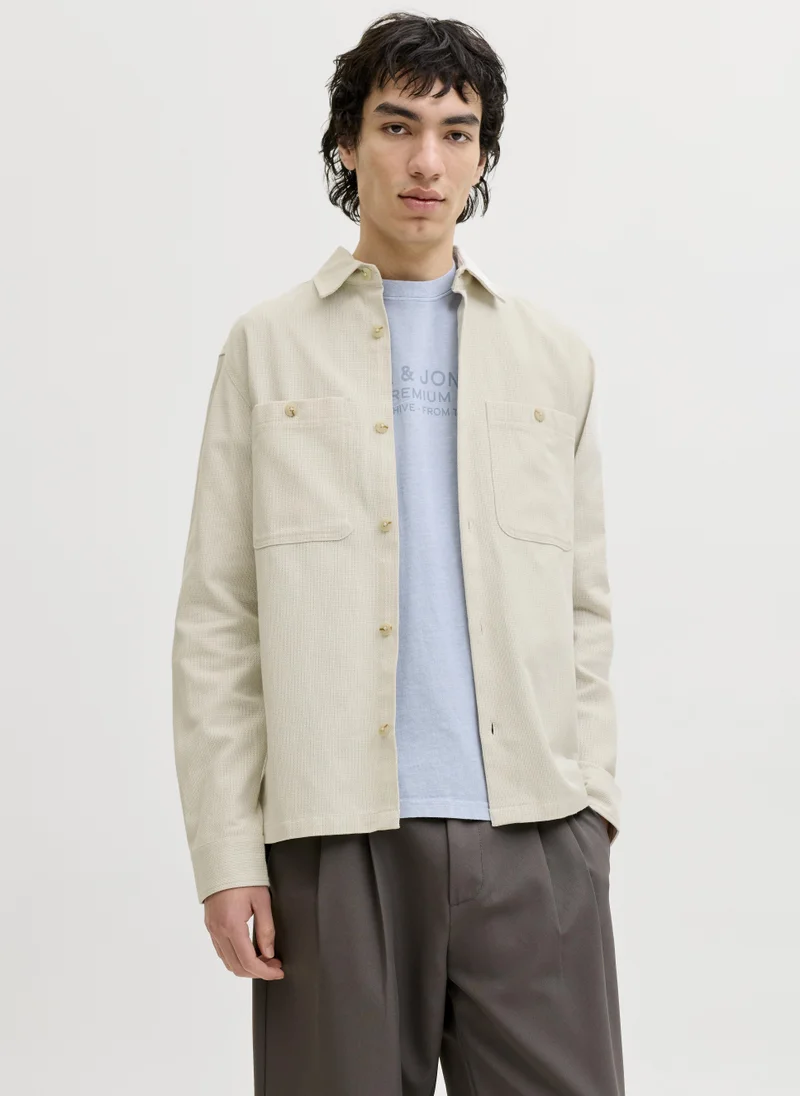 جاك اند جونز Dual Pocket Long Sleeve Shirt