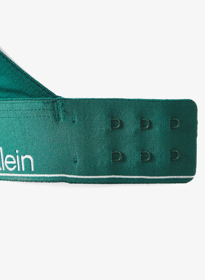 CALVIN KLEIN logo Lined Bralette - Image 5