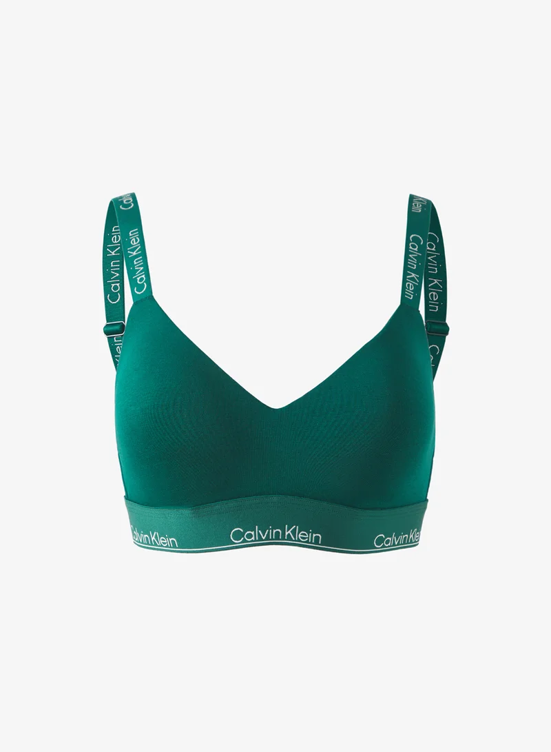 كالفن كلاين حمالة صدر مبطنة بشعار