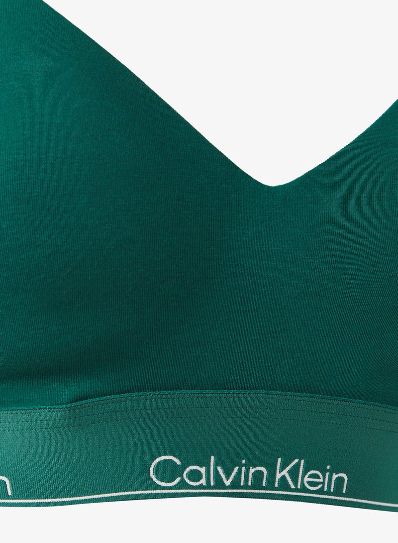 CALVIN KLEIN logo Lined Bralette - Image 4