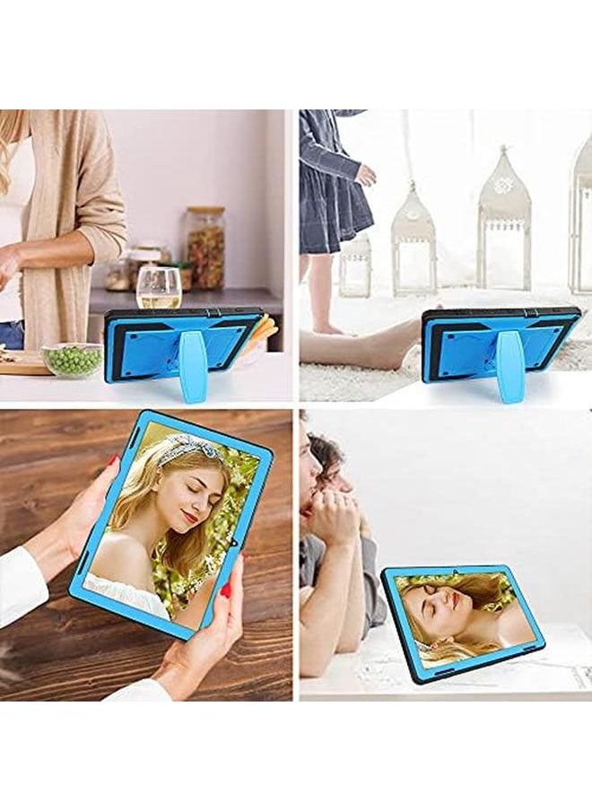erorex - For Walmart Onn 10.1 Inch 2Nd Gen 2020 Case Model 100011886 Tablet Case Built In Stand Shockproof Hybrid Rugged Kids Friendly Case Come With Tempered Glass Screen Protector Blue 1 Pack - Image 1