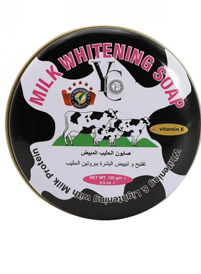 واي سي صابون الحليب لتبييض وتفتيح البشرة  100ج