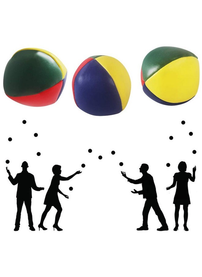 Heqishun 6 Pack Soft Juggling Balls For Beginners Juggle Balls Bulk Set For Juggler, Kids And Adults  - Image 3