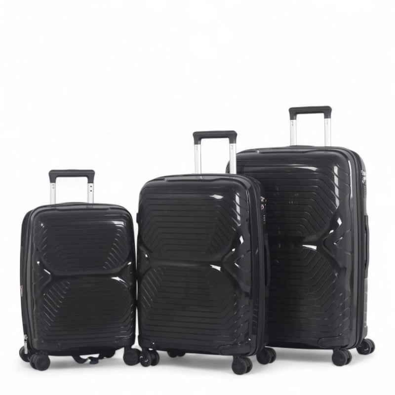 أفياتور طقم حقائب سفر - مكون من 3 قطع - مصنوع من البولي بروبلين ضد الكسر - Image 1