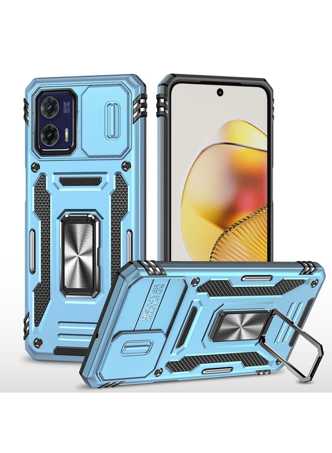 The Bros Motorola Moto G73 Armor PC + TPU Camera Shield Phone Case