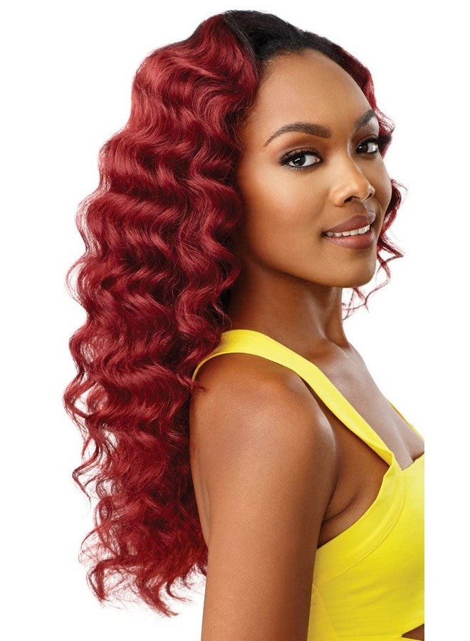 Converti-Cap Outre Converti Cap Synthetic Wig Cascade Queen (Dr2/Gingerbrown) - Image 5
