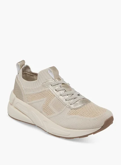 Flora Bella By Shoexpress Women's Lace Detail Slip-On Sneakers
