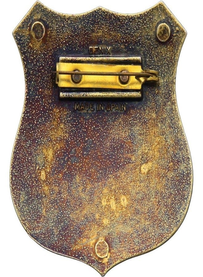 Old West Badges US Marshal Replica Badge Metal Costume Prop - Image 2