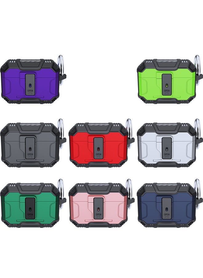 Generic - AirPods4/Pro2 Protective Case TPU Elastic Switch AirPods3 Protective Cover One Touch Switch Full Package Protection For Apple Compatible-Color:Red-Applicable Model:airpods 1/2 Generation - Image 1