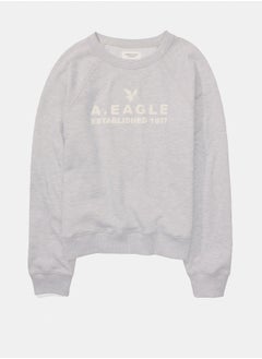 American Eagle AE Raglan-Sleeve Graphic Sweatshirt  - Image 3