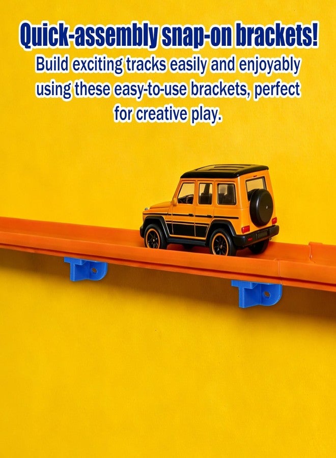 CartHome 2Pcs Car Track Set for Kids Toys, Puzzle Track Set, Car Racing Track Ideal for Indoor Playtime, Birthday Parties, Family Gatherings and Preschool Group Activities - Image 4